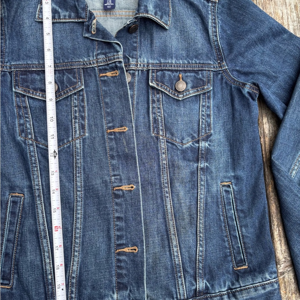 GAP Classic Blue Denim Jacket size XS - Picture 6 of 9